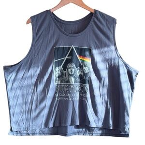 🌈 6/$60 Pink Floyd Shirt Dark Side Of The Moon Size 3XL Blue Prism Rainbow
